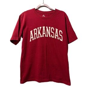 Arkansas Razorbacks Tee shirt short sleeve red cotton